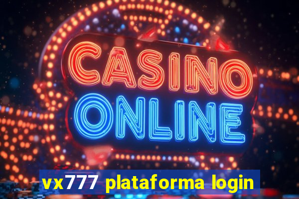 vx777 plataforma login